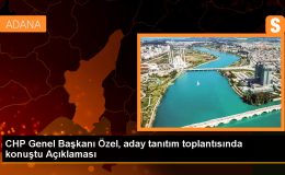 CHP Genel Başkanı Özel, aday tanıtım toplantısında konuştu Açıklaması