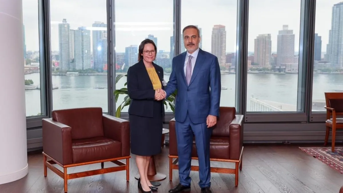 Bakan Fidan, İsveçli mevkidaşı Stenergard ile görüştü