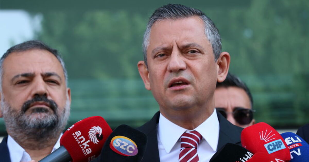 CHP lideri Özel: Ortada bir kriz yok
