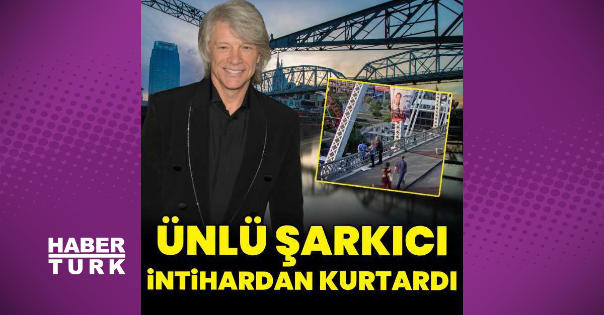 İkna anları kamerada: Jon Bon Jovi intihar etmek isteyen bir kadını kurtardı