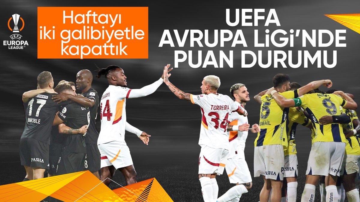 UEFA Avrupa Ligi’nde 3. hafta sona erdi: İşte puan durumu…