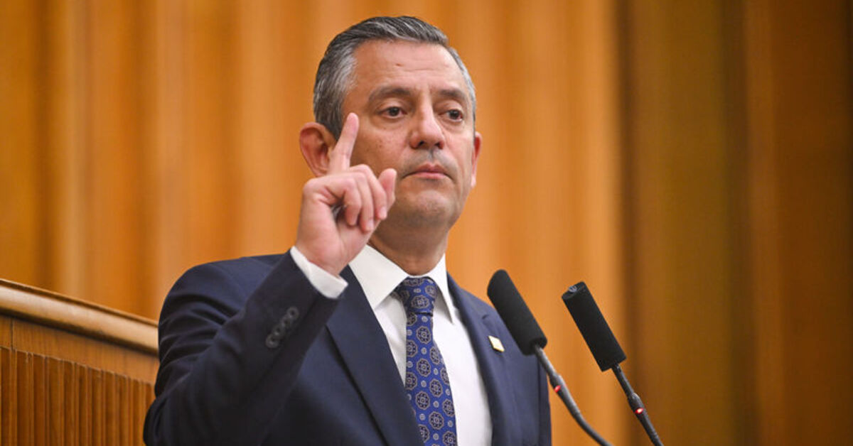 CHP lideri Özgür Özel’den açıklamalar