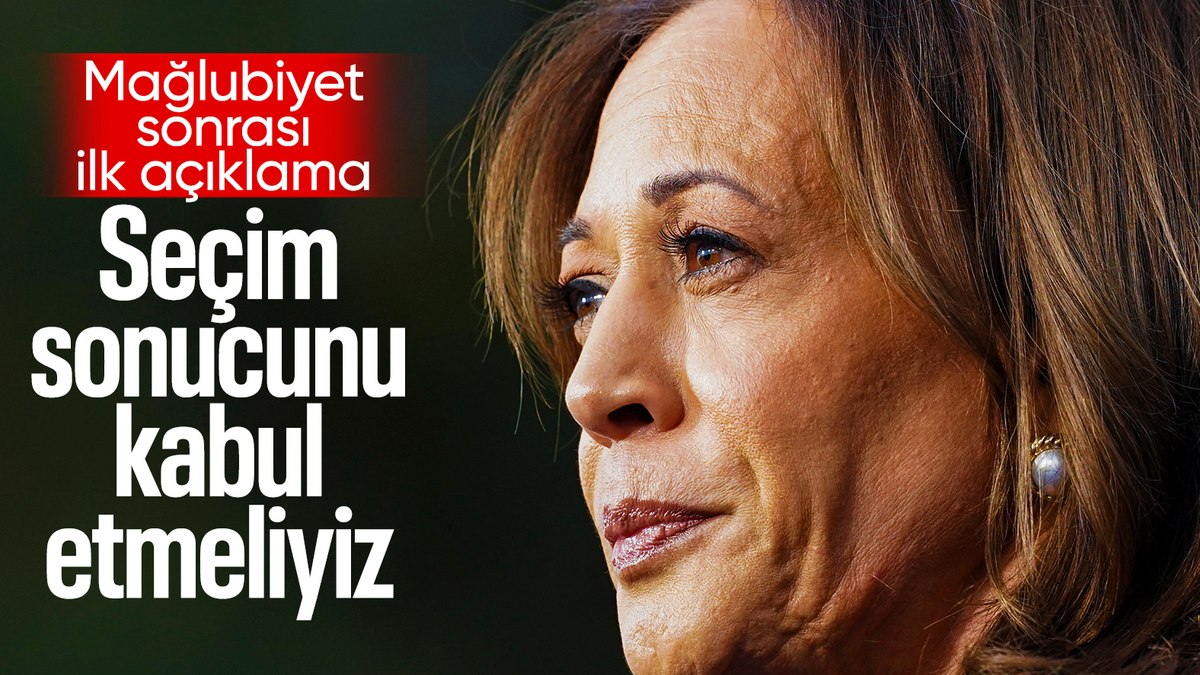 Harris’ten yenilgi açıklaması: Bu seçimin sonuçlarını kabul etmeliyiz