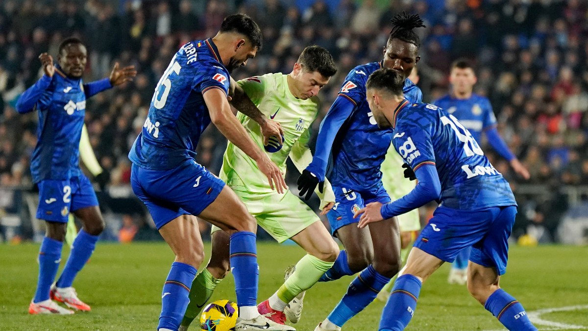 Getafe’ye takılan Barcelona’da hasret sürüyor