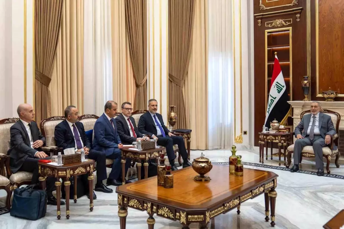 Hakan Fidan Bağdat’ta Irak Meclis Başkanı ile Görüştü