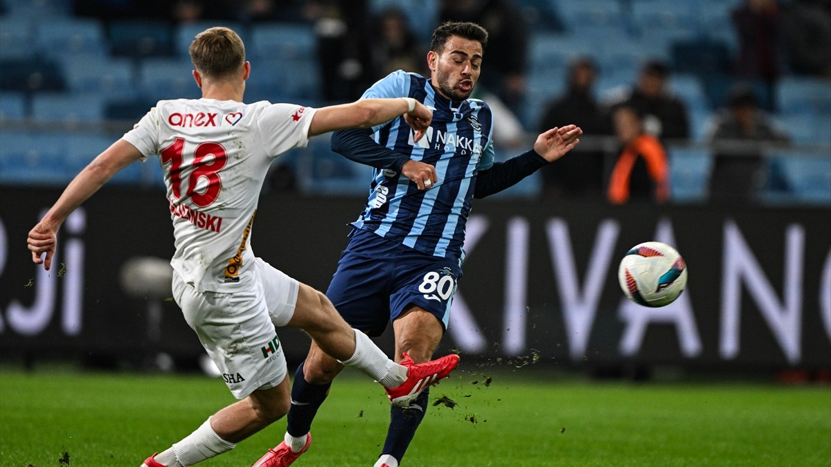Adana Demirspor ile Antalyaspor puanları paylaştı