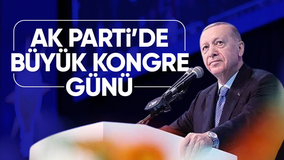 AK Parti’de büyük kongre günü