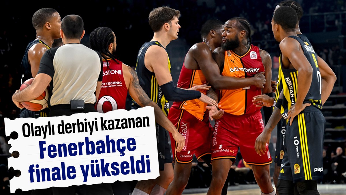 Galatasaray’ı yenen Fenerbahçe finalde Beşiktaş’ın rakibi oldu