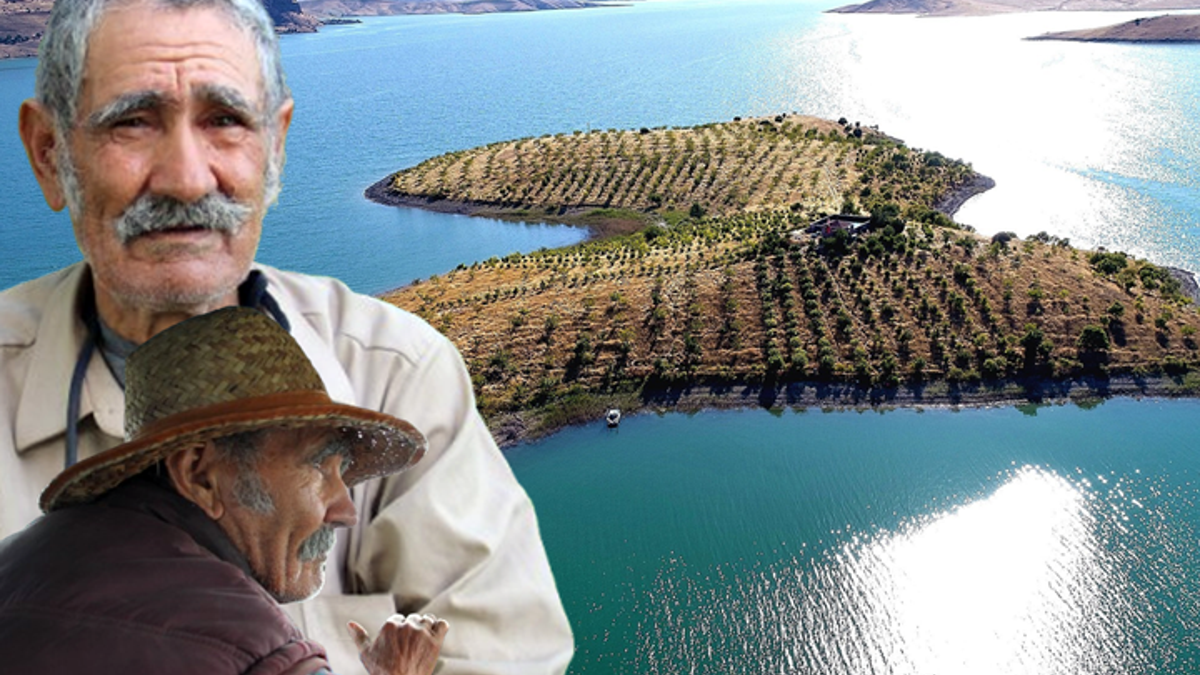 “Robinson Crusoe” Ziya dede hastalandı, adaya belediye başkanı sahip çıktı