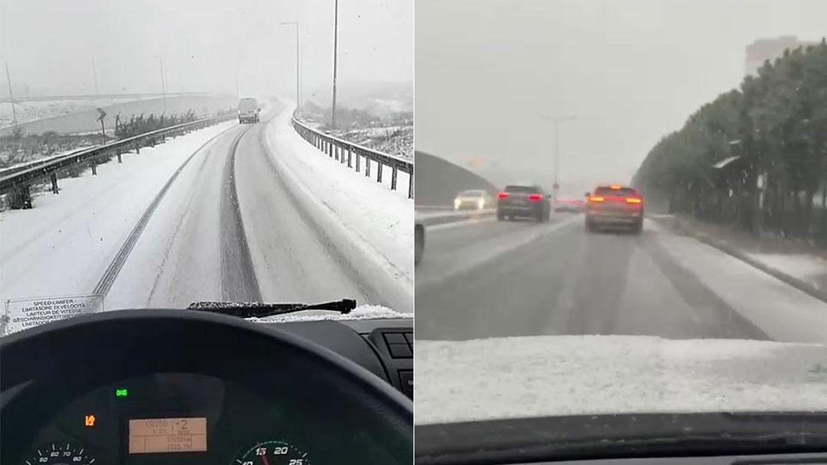 SON DAKİKA HABERİ: İstanbul’da kar yağışı başladı | Video Haber