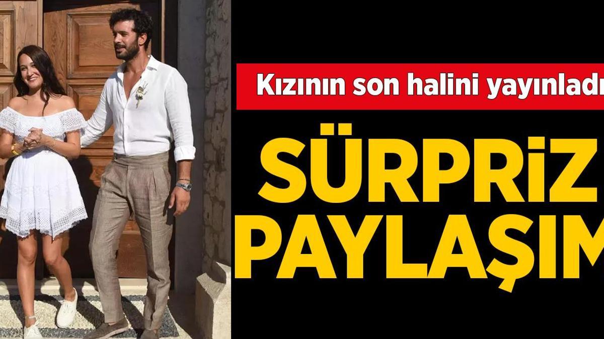 Barış Arduç’tan sürpriz paylaşım! Kızı Jan Asya’nın son halini yayınladı