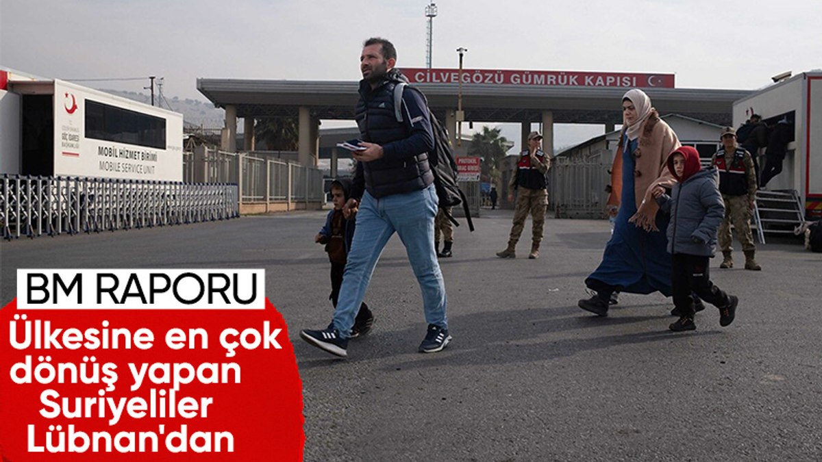 BM raporu: Suriye’de evine dönenlerin sayısı belli oldu