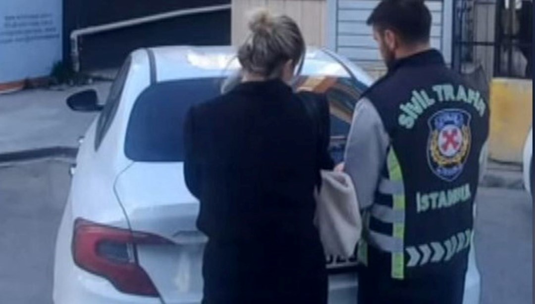 Kadıköy’de drift atan kadın sürücüye 48 bin lira ceza