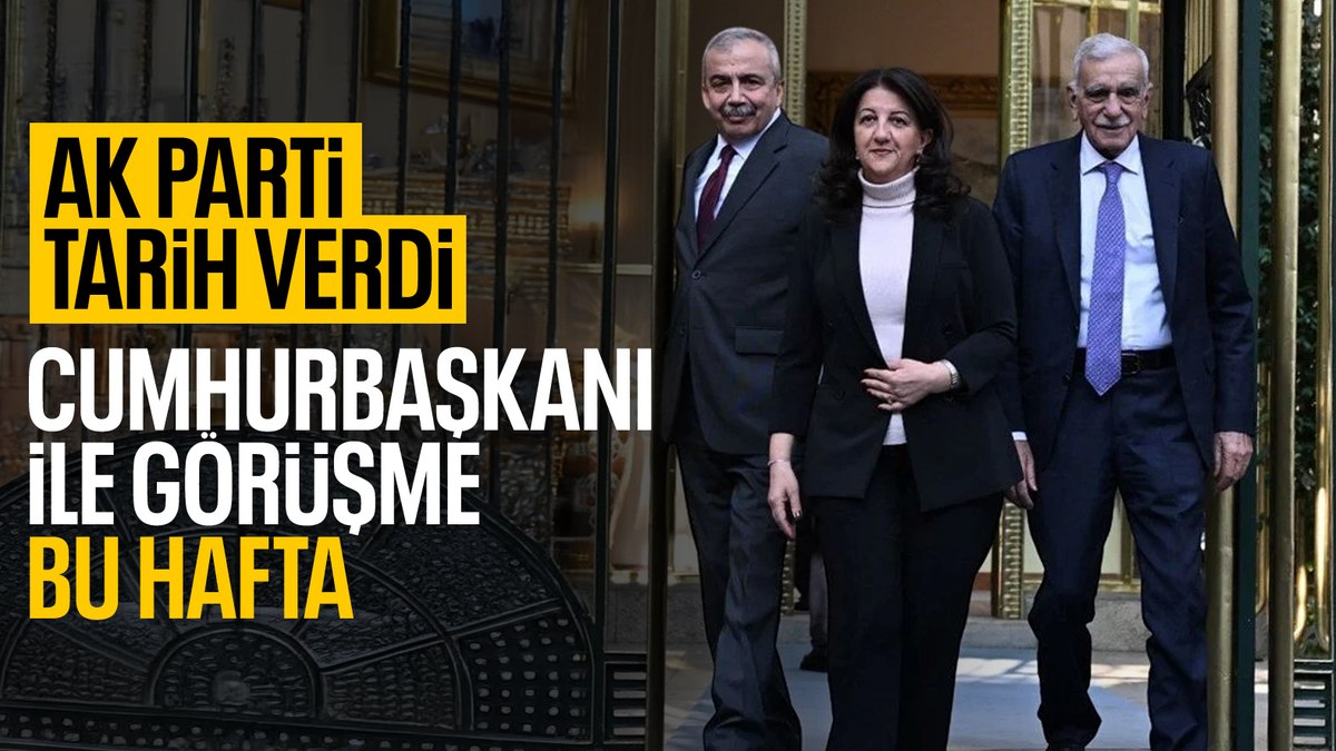 Ömer Çelik: Cumhurbaşkanımız, DEM heyeti ile bu hafta görüşebilir