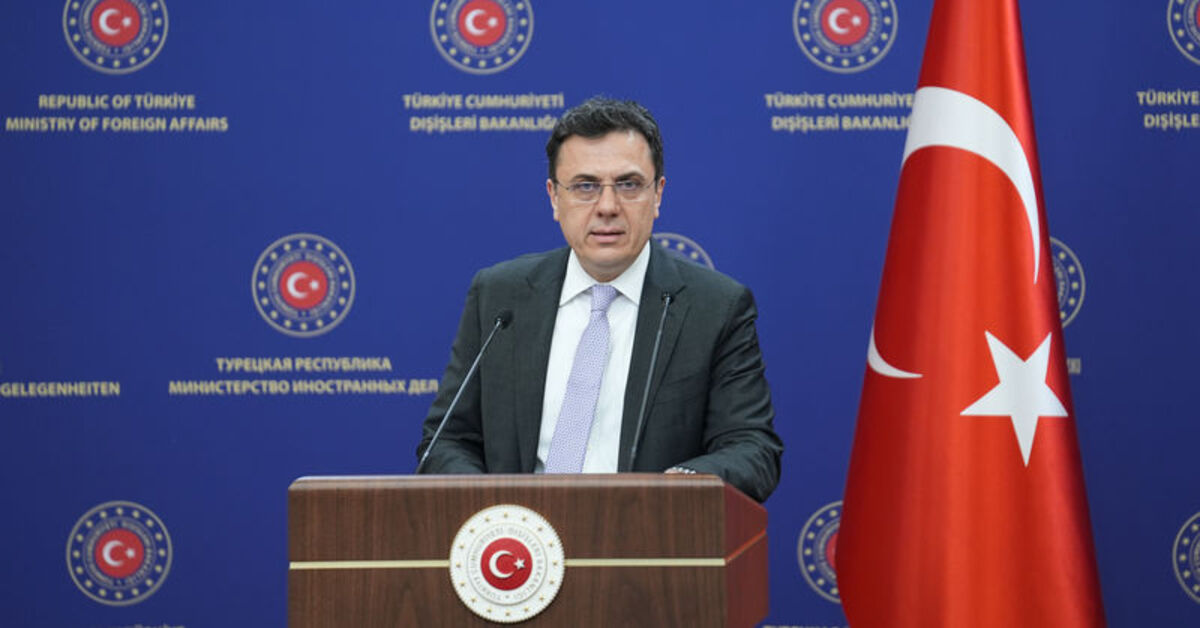 Dışişleri Bakanlığı Sözcüsü Keçeli Suriye’de yaşanan gelişmelere dair açıklama yaptı