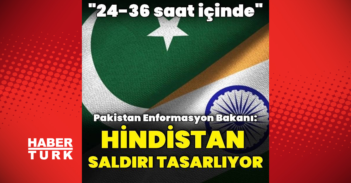Pakistanlı bakan: Hindistan saldırı tasarlıyor
